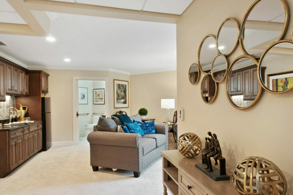Moorestown Estates-Entry and living area